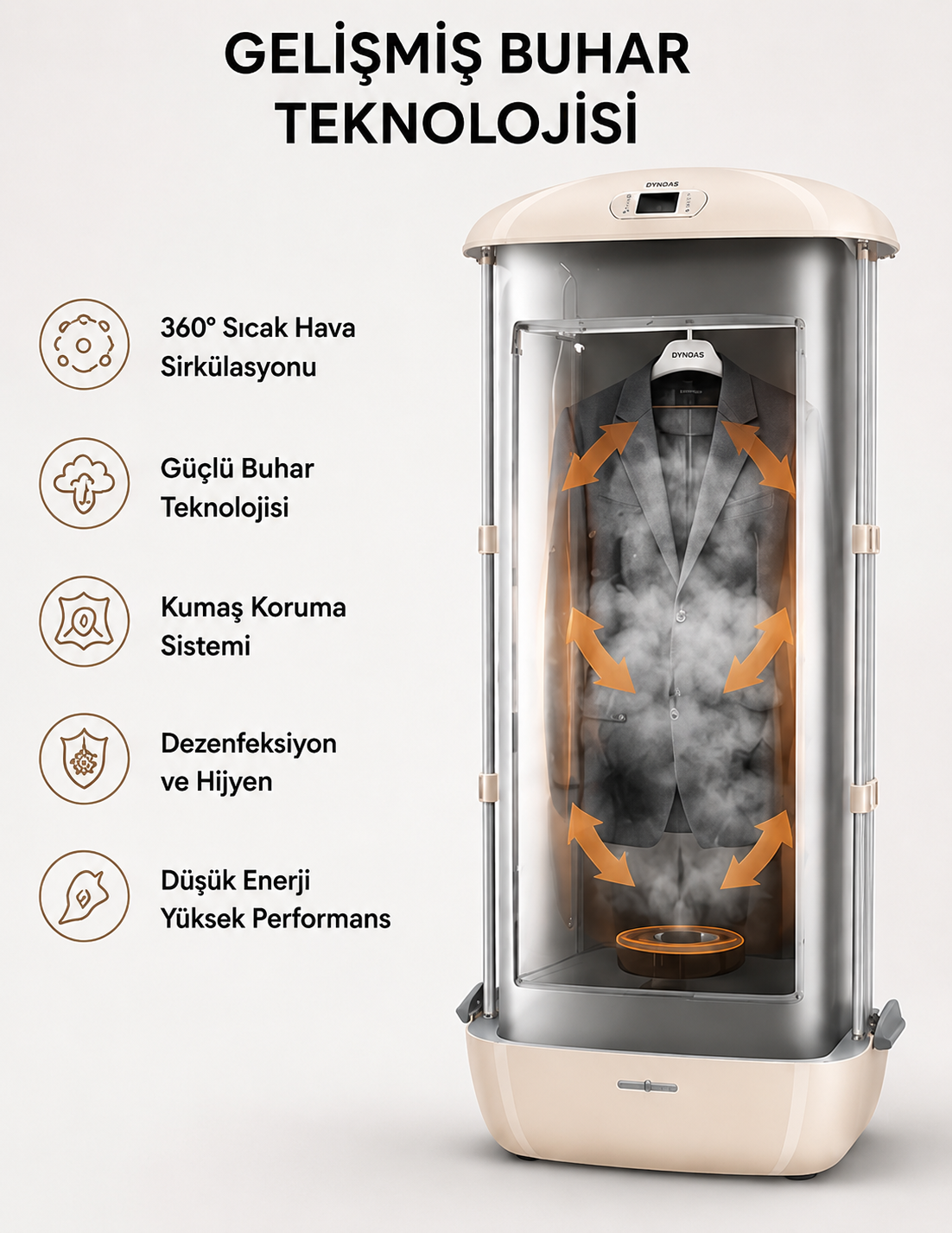 DYNOAS Akıllı Ütü Kabini