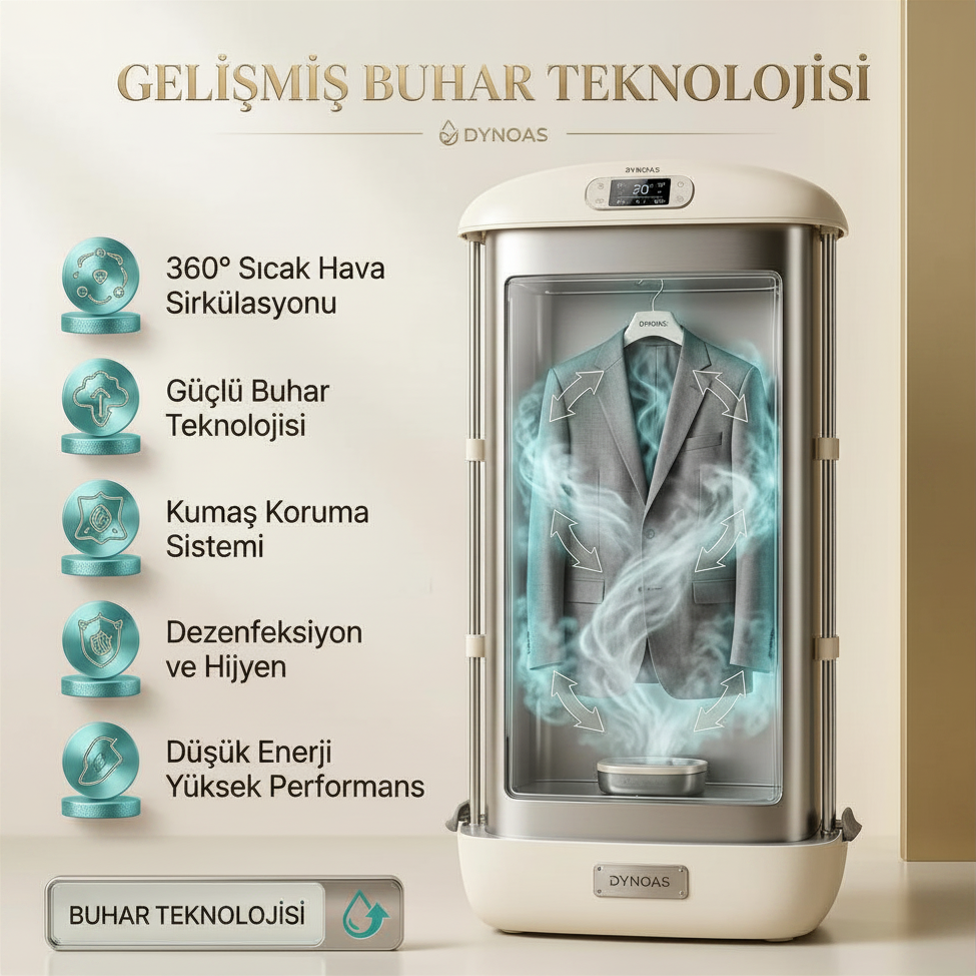 DYNOAS Akıllı Ütü Kabini
